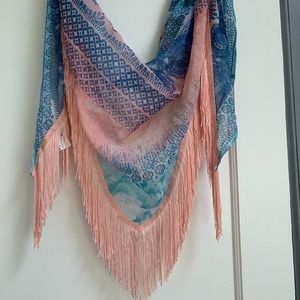 fringe scarf/shirt/wrap